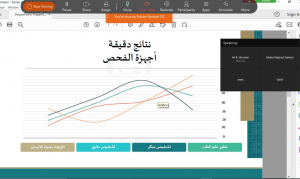 تقرير عن النشاط&#34; الرياضيات والطب&#34;