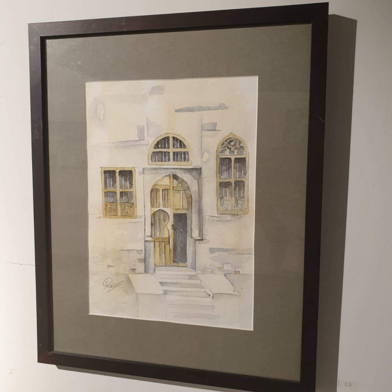 Art Professor at Umm Al-Qura University, Dr. Al-Futini, Inaugurates an Exhibition Entitled: Implications of the Beautiful Past