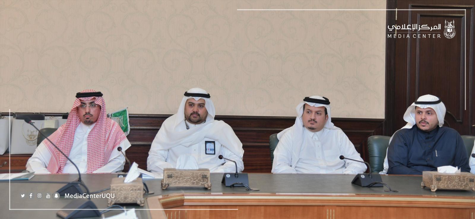 His Excellency the UQU President Honors the Personnel of the Public Relations and Media Department