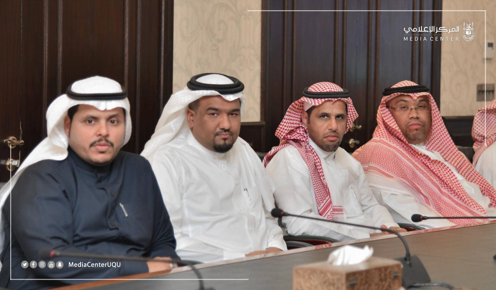 His Excellency the UQU President Honors the Personnel of the Public Relations and Media Department