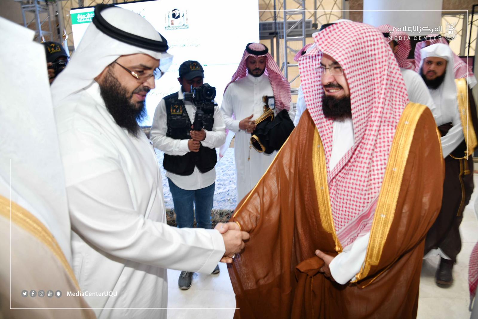 الجامعة تشارك الرئاسة العامة لشؤون المسجد الحرام والمسجد النبوي ندوة (القدوة بلغة القرآن)