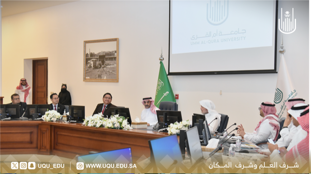 "أمّ القُرى" تستقبل وفدًا من الكليَّة الإسلاميَّة العالميَّة بجامعة كروك التَّايلانديَّة.