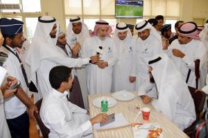 UQU President Inspects an Investment Site for Food Services at Al-Abdiyyah