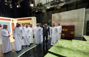 The UQU Mass Communication Students on a Scientific Visit to the Jeddah TV Building