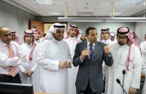 The UQU Mass Communication Students on a Scientific Visit to the Jeddah TV Building