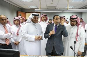 The UQU Mass Communication Students on a Scientific Visit to the Jeddah TV Building