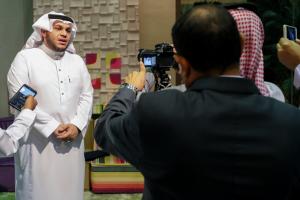 The UQU Mass Communication Students on a Scientific Visit to the Jeddah TV Building