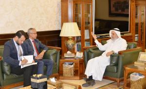 UQU President Receives the Consul General of France