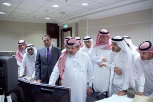 The UQU Mass Communication Students on a Live Pilot Program at Jeddah Radio Station