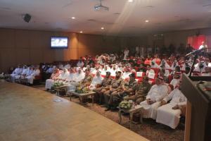 The Director of Makkah Civil Defense Launches the Event of the International Volunteer Day in the Presence of UQU President