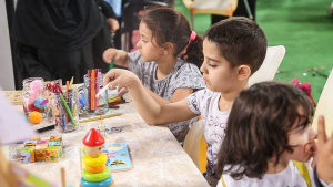 UQU Vice-President for Development Inaugurates Program for People with Special Needs at Al-Zaidi Festival (2) and the Accompanying Exhibition