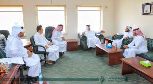 The English Language Center Discusses Development and Teaching of the Courses with the University College at Jamoum