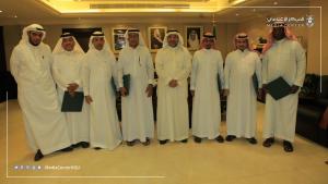 UQU Vice President Honors the Personnel of the Storage Department