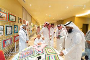 200 Visual Art Works by People with Disabilities Attract the Participants in the UQU Special Education Forum