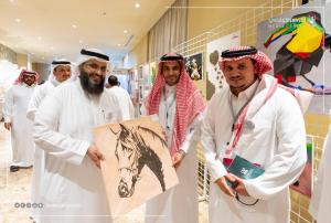 200 Visual Art Works by People with Disabilities Attract the Participants in the UQU Special Education Forum