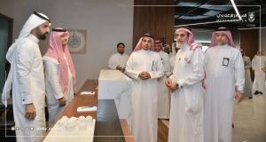 Providing a Positive Environment for a Happy Employee: The UQU President Inspects the Development Work of the Project Administrative Environment