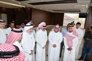 The President of Umm Al-Qura University Checks on the Preparations for the Graduation Ceremony of Class No. (68)