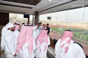 The President of Umm Al-Qura University Checks on the Preparations for the Graduation Ceremony of Class No. (68)