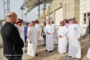 The President of Umm Al-Qura University Checks on the Preparations for the Graduation Ceremony of Class No. (68)