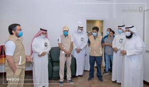 UQU and the Directorate of Health Affairs in Makkah Launch the Field Hospital for Coronavirus Patients with a 500-Bed Capacity