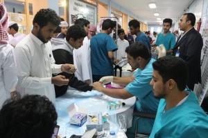 The College of Public Health Organizes an Awareness Campaign on the Risks of Obesity in Partnership with Hira General Hospital