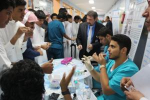 The College of Public Health Organizes an Awareness Campaign on the Risks of Obesity in Partnership with Hira General Hospital