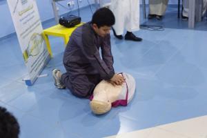 Public Health College Holds Workshop Titled (Introduction to Prevention and First Aid) at Falah School