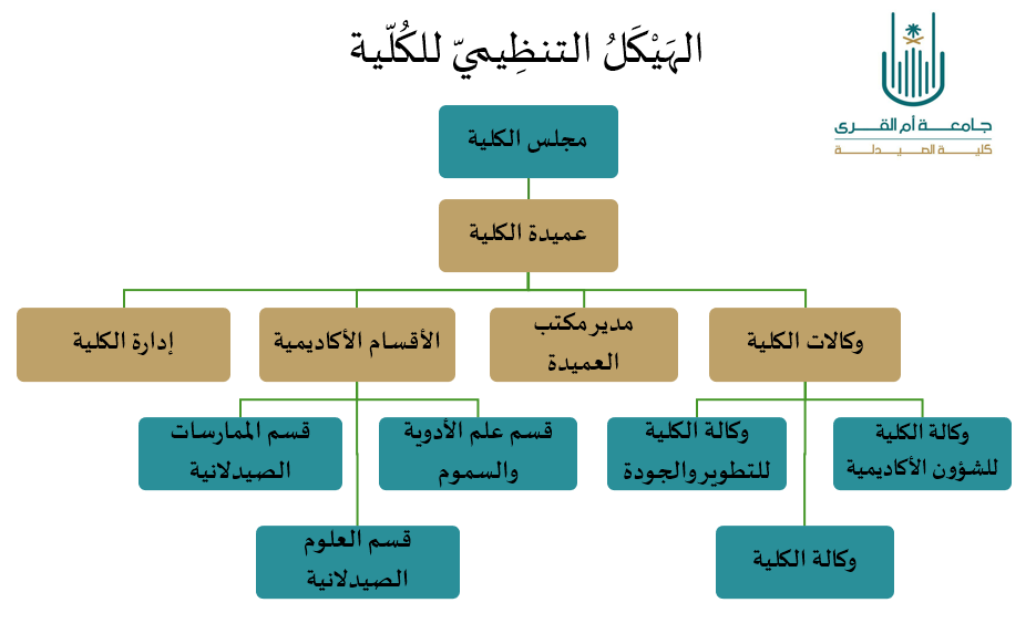 الهيكل التنظيمي