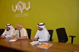 College of Pharmacy Receives AbbVie and Tabuk Pharmaceuticals Delegate 