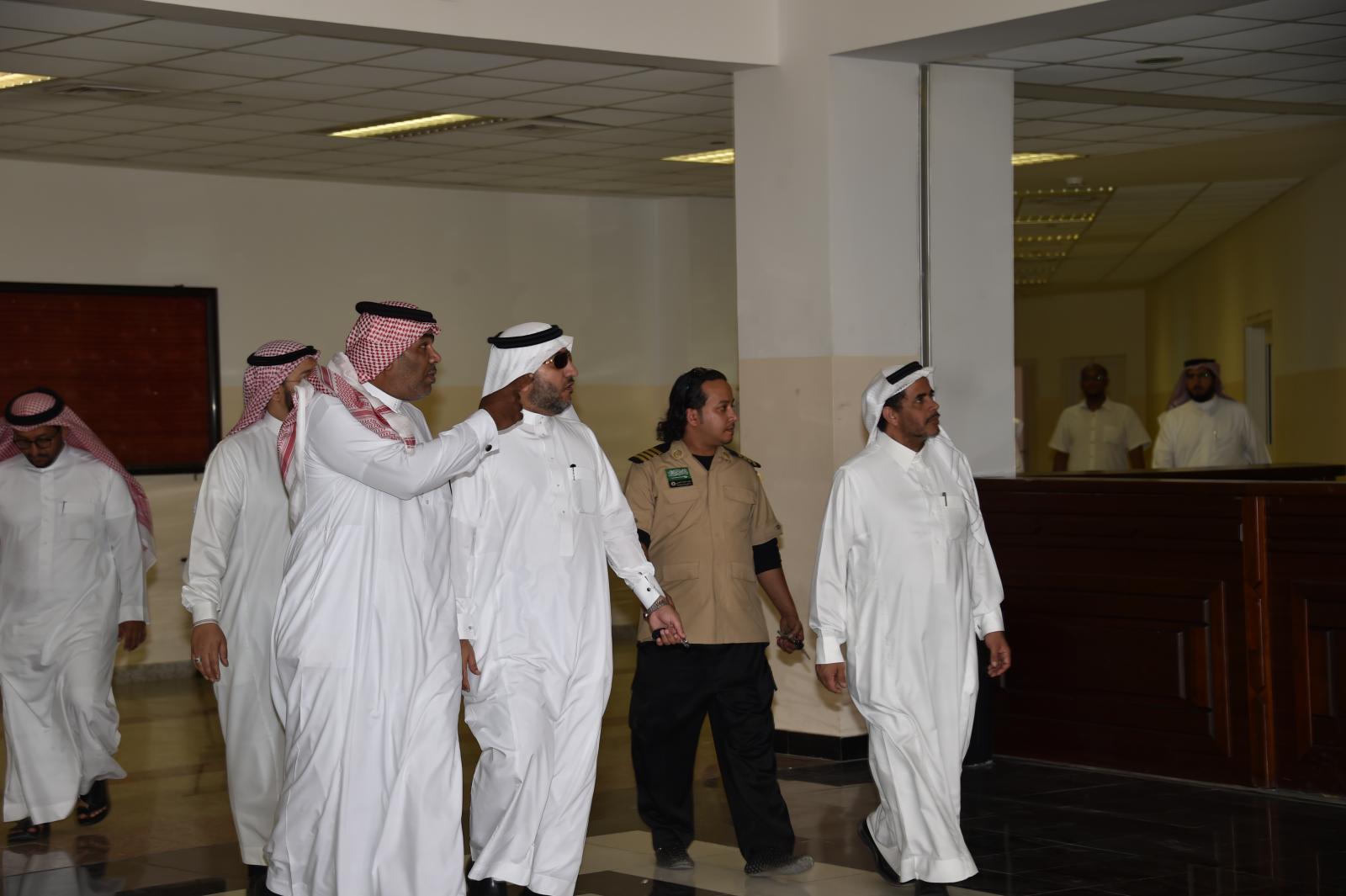 UQU Vice President Tours Central and Medical Laboratories and Social Club