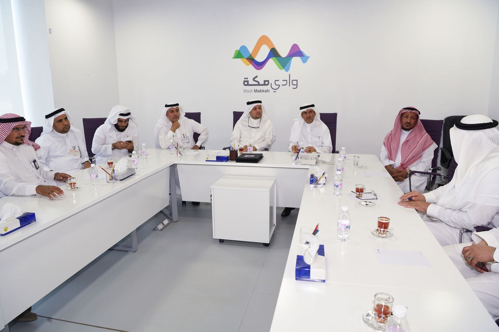 وفد من شركة الكهرباء يطلع على منتجات وادي مكة للتقنية إدارة العلاقات العامة الإدارة العامة للاتصال المؤسسي جامعة أم القرى