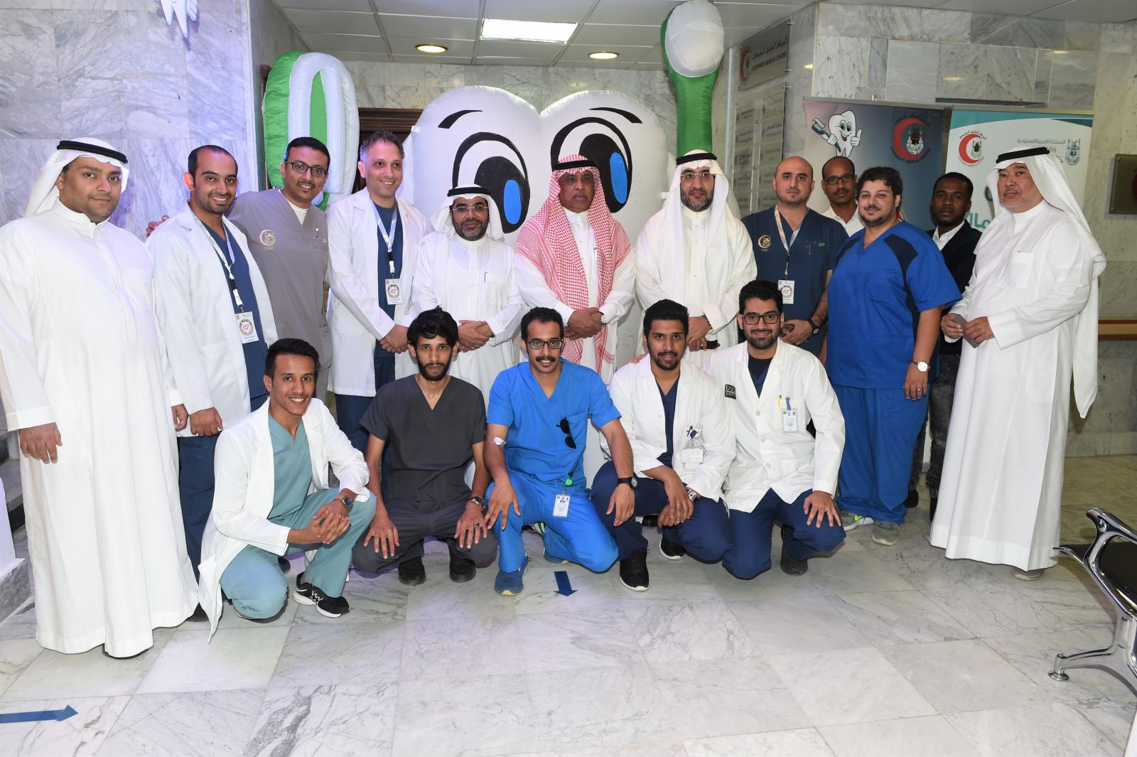 UQU President Checks on new Services at the University Medical Center, Inaugurates GCC Oral Health Unified Week 