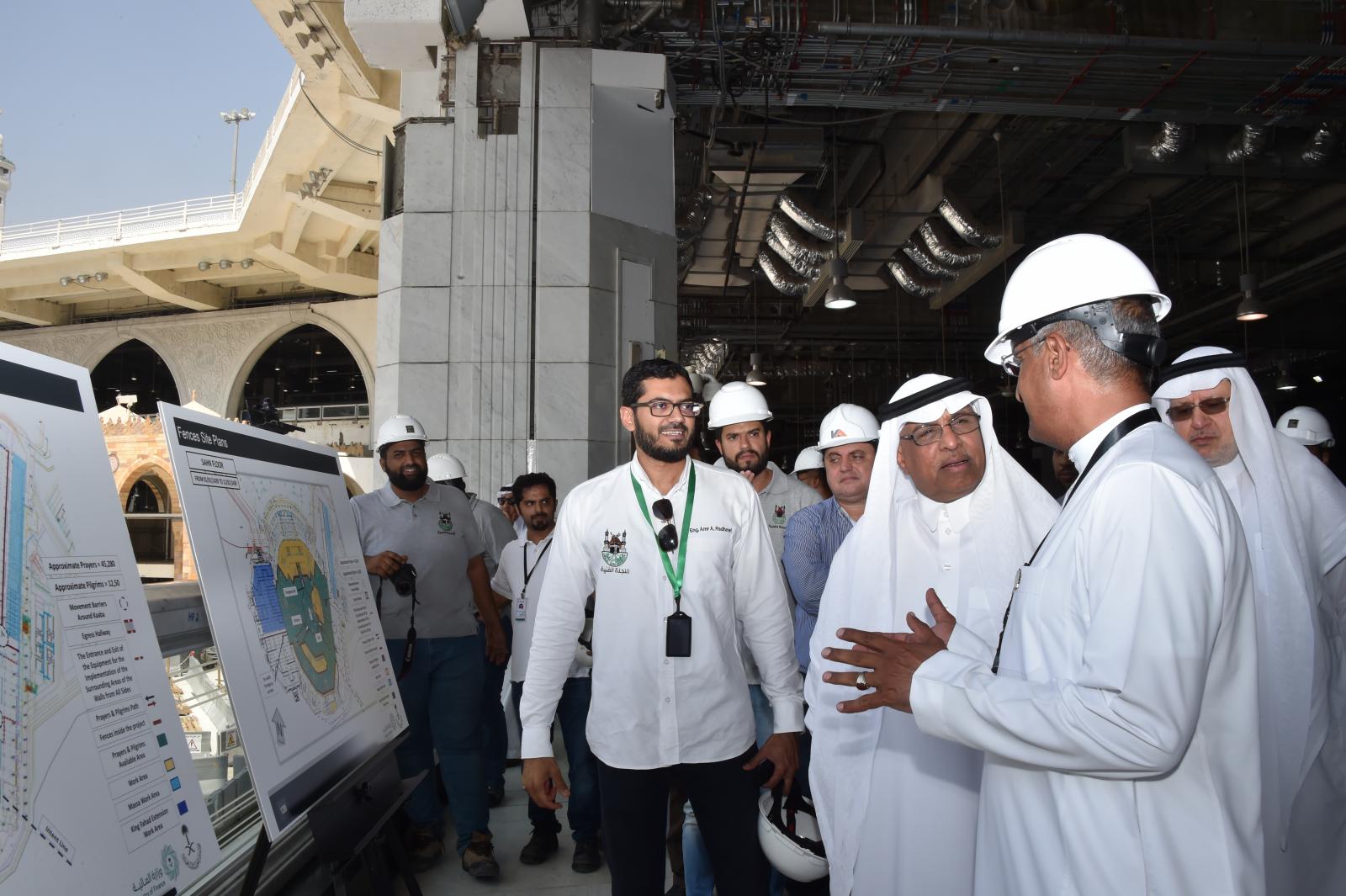 UQU President Checks on Works of the Technical Committee at Zam Zam Well Preparation Project