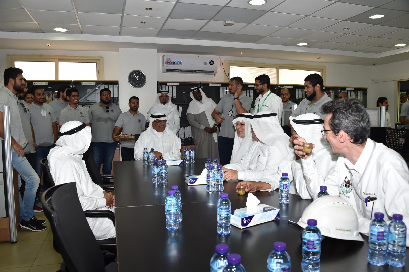 UQU President Checks on Works of the Technical Committee at Zam Zam Well Preparation Project