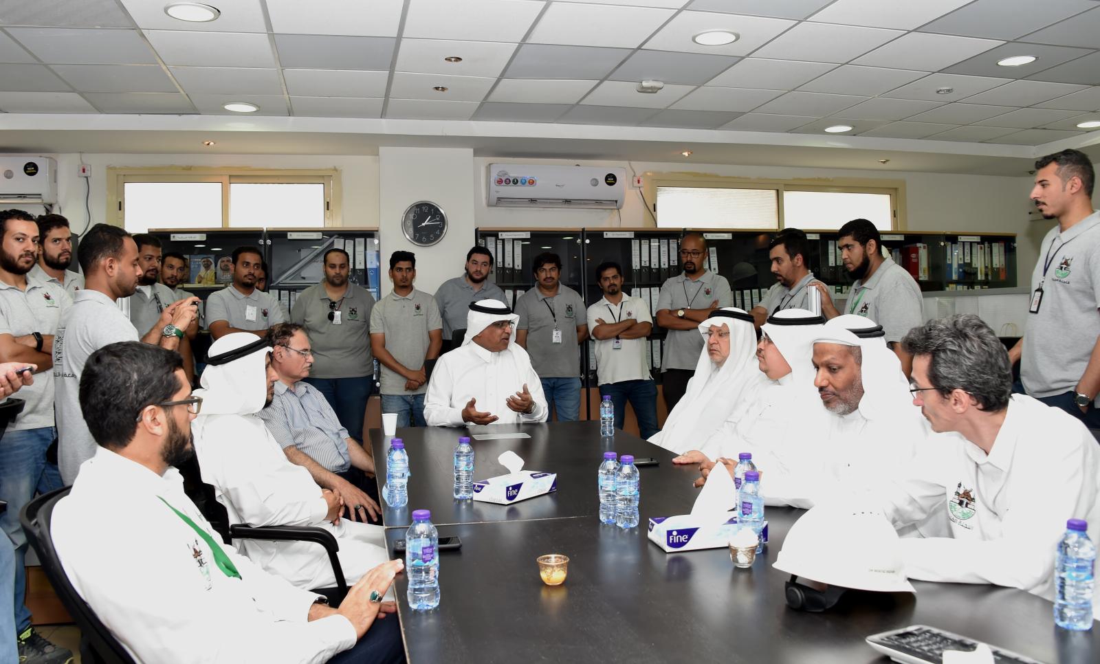UQU President Checks on Works of the Technical Committee at Zam Zam Well Preparation Project
