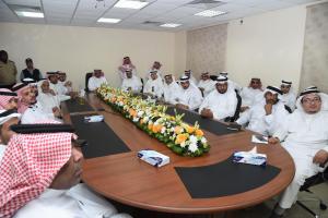 UQU President Meets with Students in Qunfudah, Launches Classrooms Project