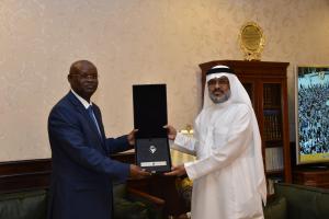 Acting UQU President Receives Ambassador of Burundi