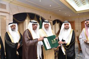 Emir of Makkah Receives UQU President