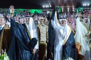 Under the patronage of the Two Holy Mosques Custodian, Khaled Al-Faisal Inaugurates (Souq Okaz 12) in Taif