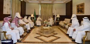 UQU President Meets  Chairman and Members of Makkah Chamber of Commerce