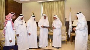 UQU President Meets  Chairman and Members of Makkah Chamber of Commerce