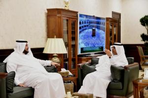 UQU President and Deputy Minister of Education for Infrastructure Discuss Developing Infrastructure of the University Cities