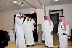 UQU Vice President Checks on Different University Departments, Congratulates them on the Occasion of Eid Al-Fitr