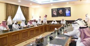 UQU President Discusses with the General President of the Affairs of the Two Holy Mosques Aspects of Cooperation