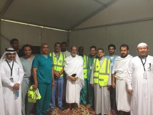 Over 300 Students from UQU Medicine Colleges Volunteer to Serve Pilgrims