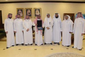 UQU President Receives Annual Achievements Report of Deanship of Preparatory Year 