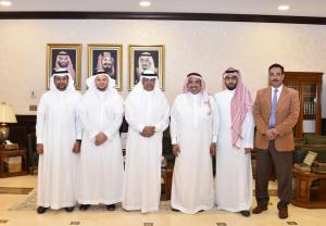 UQU President Receives Secretary-General of the International Union of Muslim Scouts