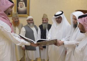 UQU President Meets Head of Ahl Al-Hadith Society in Kashmir