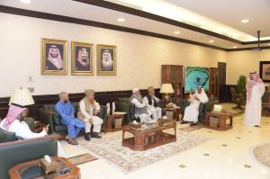 UQU President Meets Head of Ahl Al-Hadith Society in Kashmir