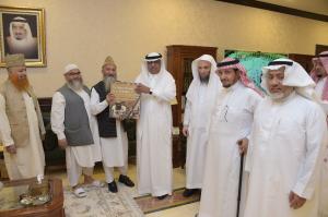 UQU President Meets Head of Ahl Al-Hadith Society in Kashmir